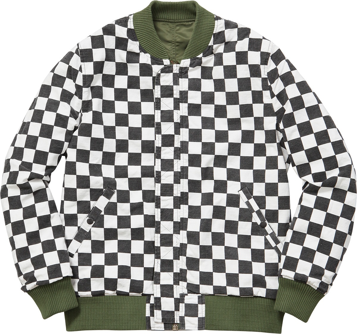 Reversible Checkered MA-1 view 5
